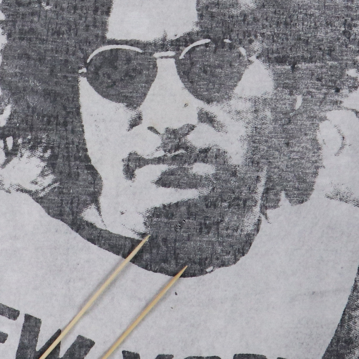 1990s John Lennon Bleach Print Shirt | Authentic Vintage Tee