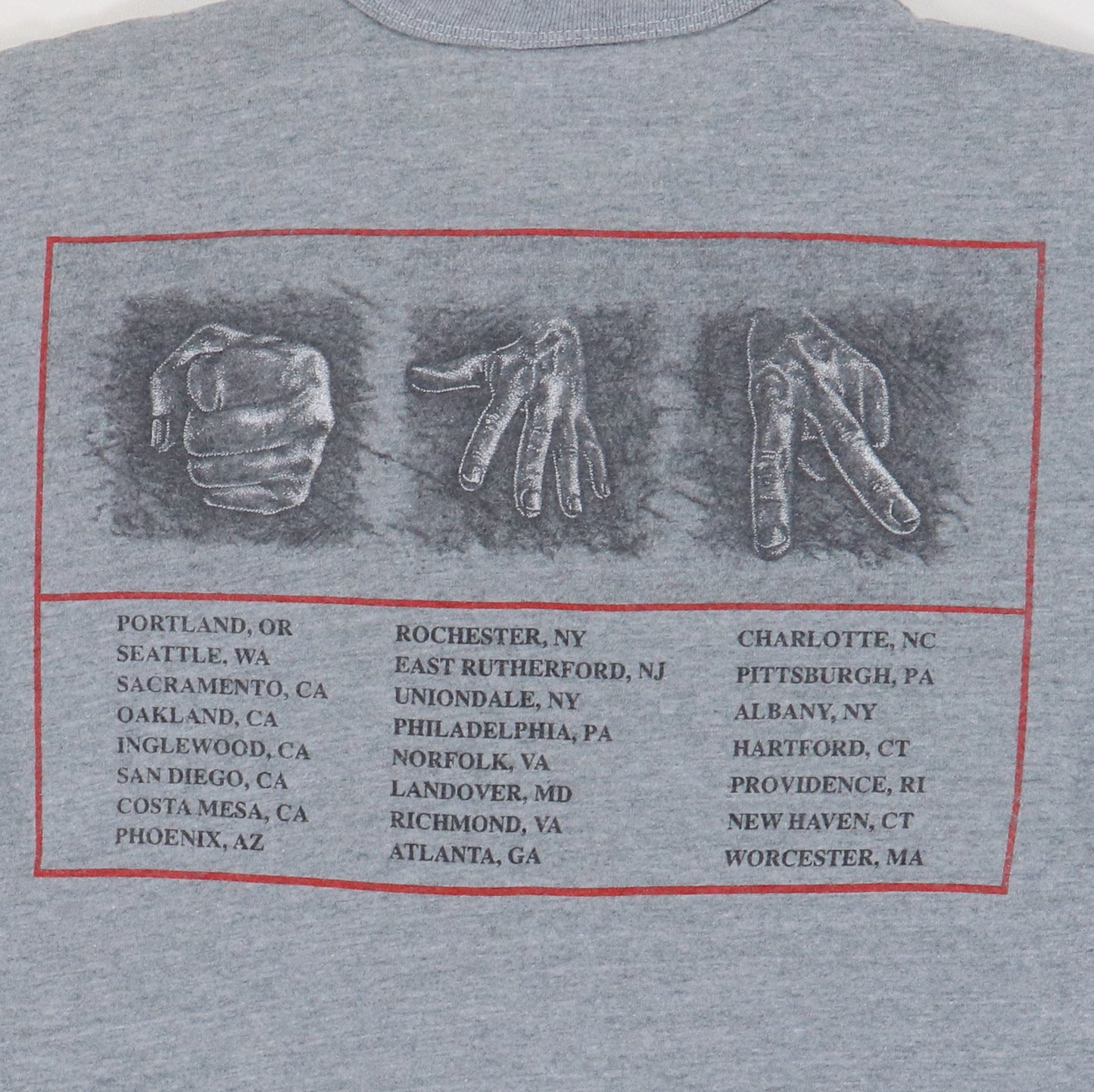 1990 Rush Presto Tour Shirt