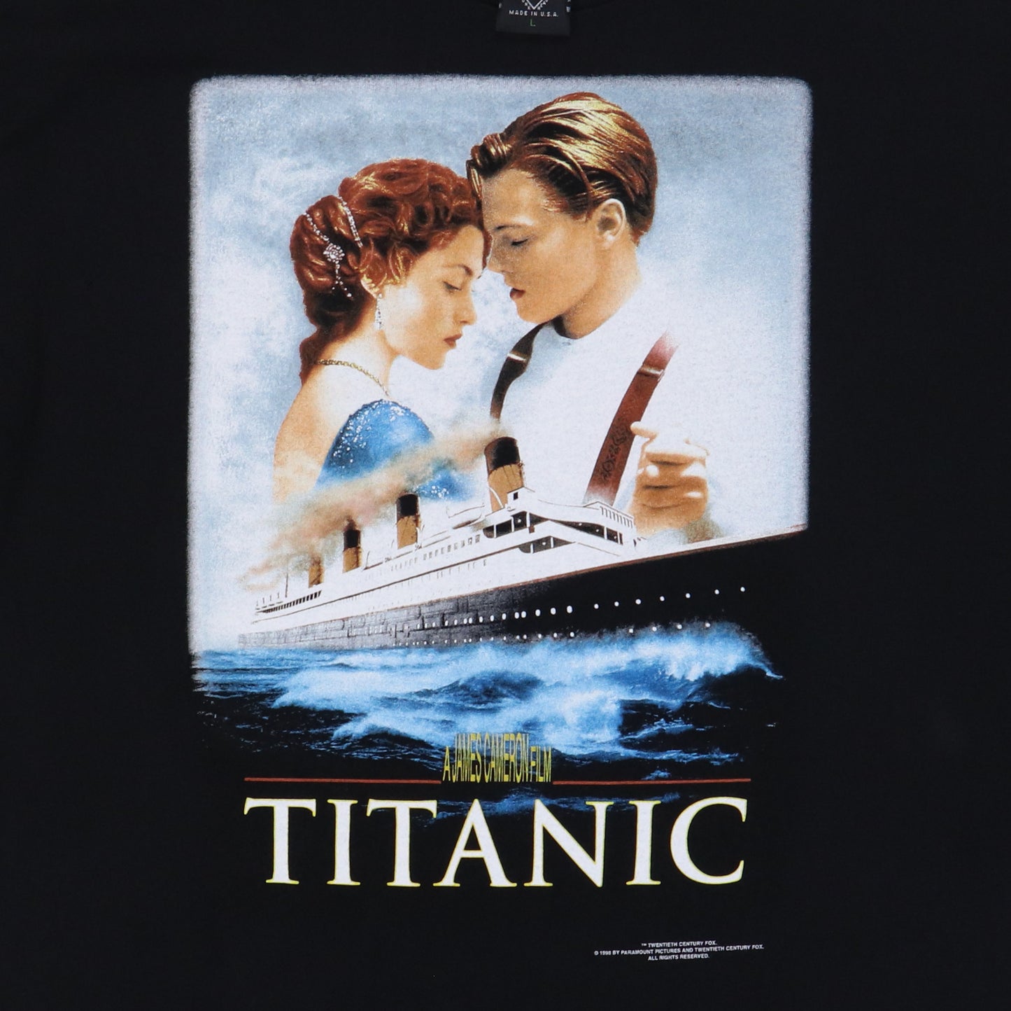 1998 Titanic Movie Promo Shirt