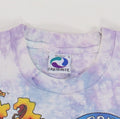 1993 Grateful Dead Rise And Fall Tour Liquid Blue Tie Dye Shirt