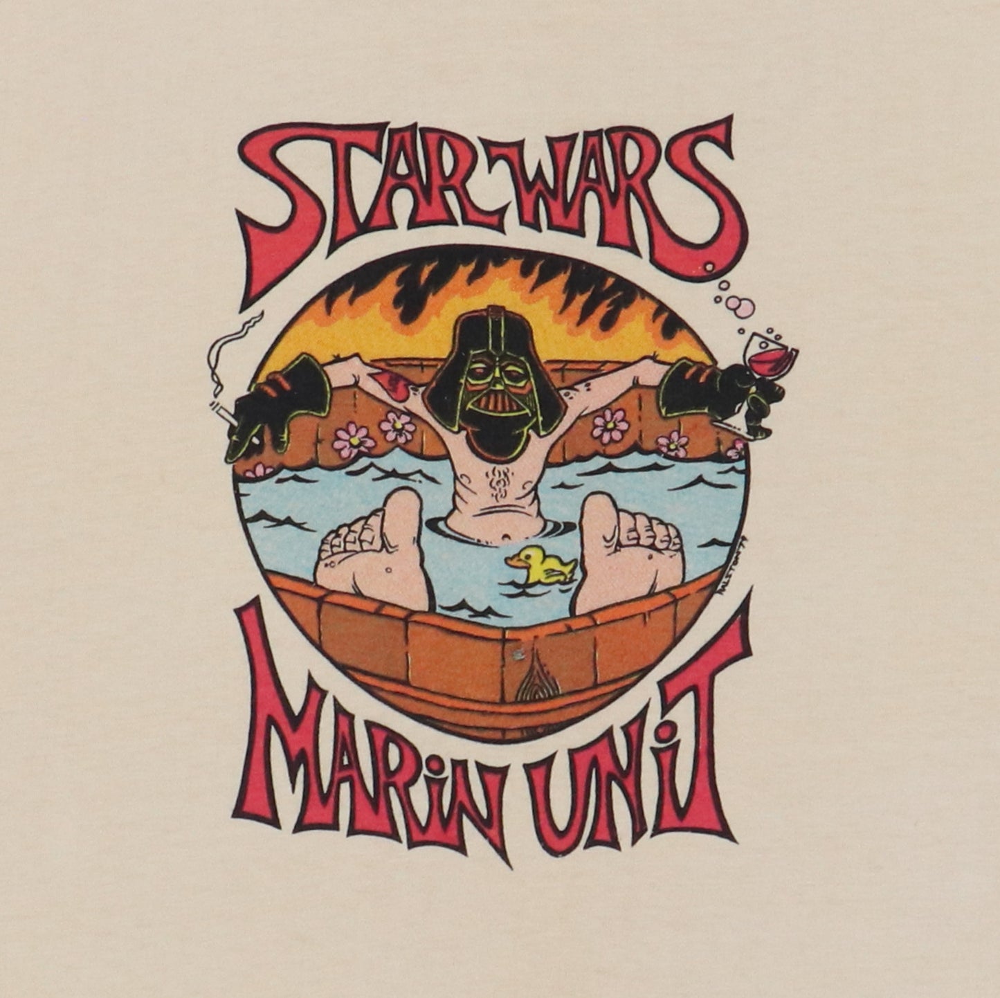 1979 Star Wars Marin Unit The Empire Lays Back Shirt