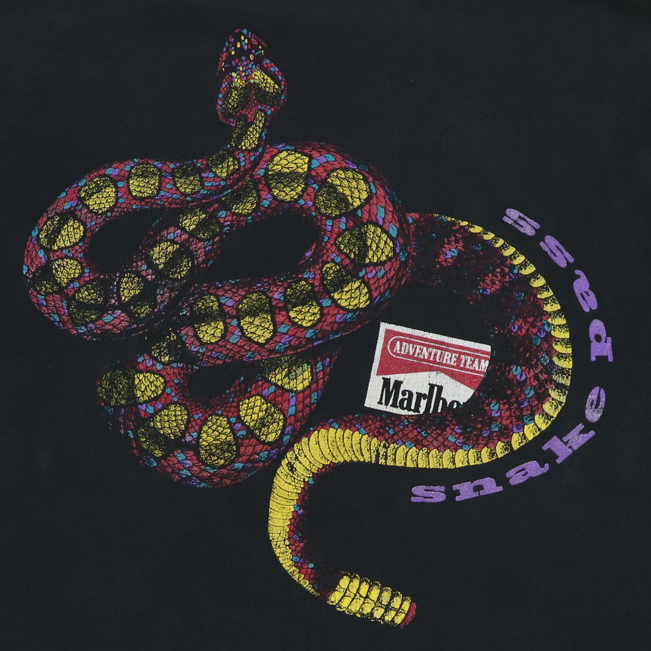 1990s Marlboro Snake Pass Shirt | Authentic Vintage Tee – WyCo Vintage