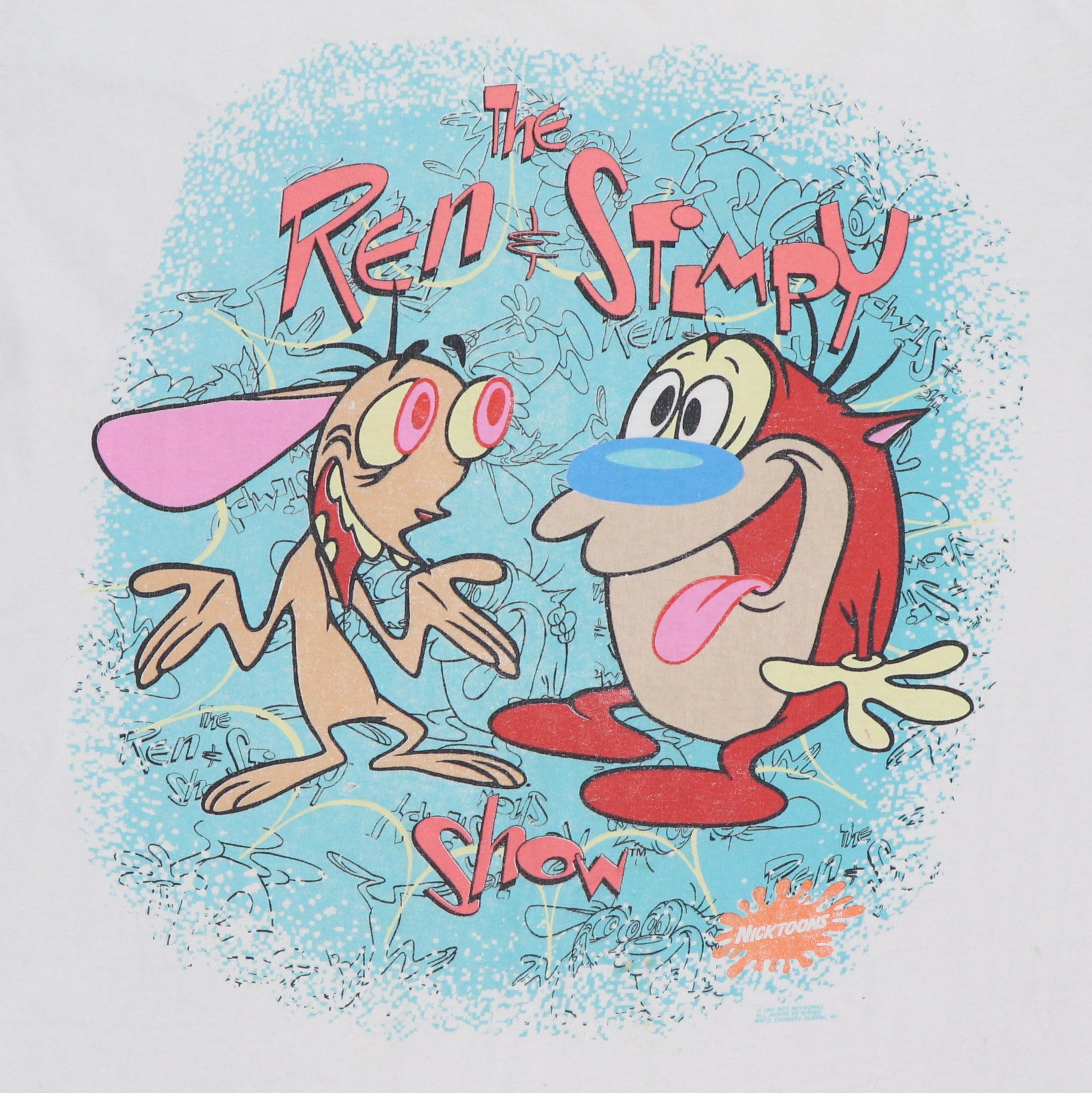 1991 Ren & Stimpy Shirt – WyCo Vintage