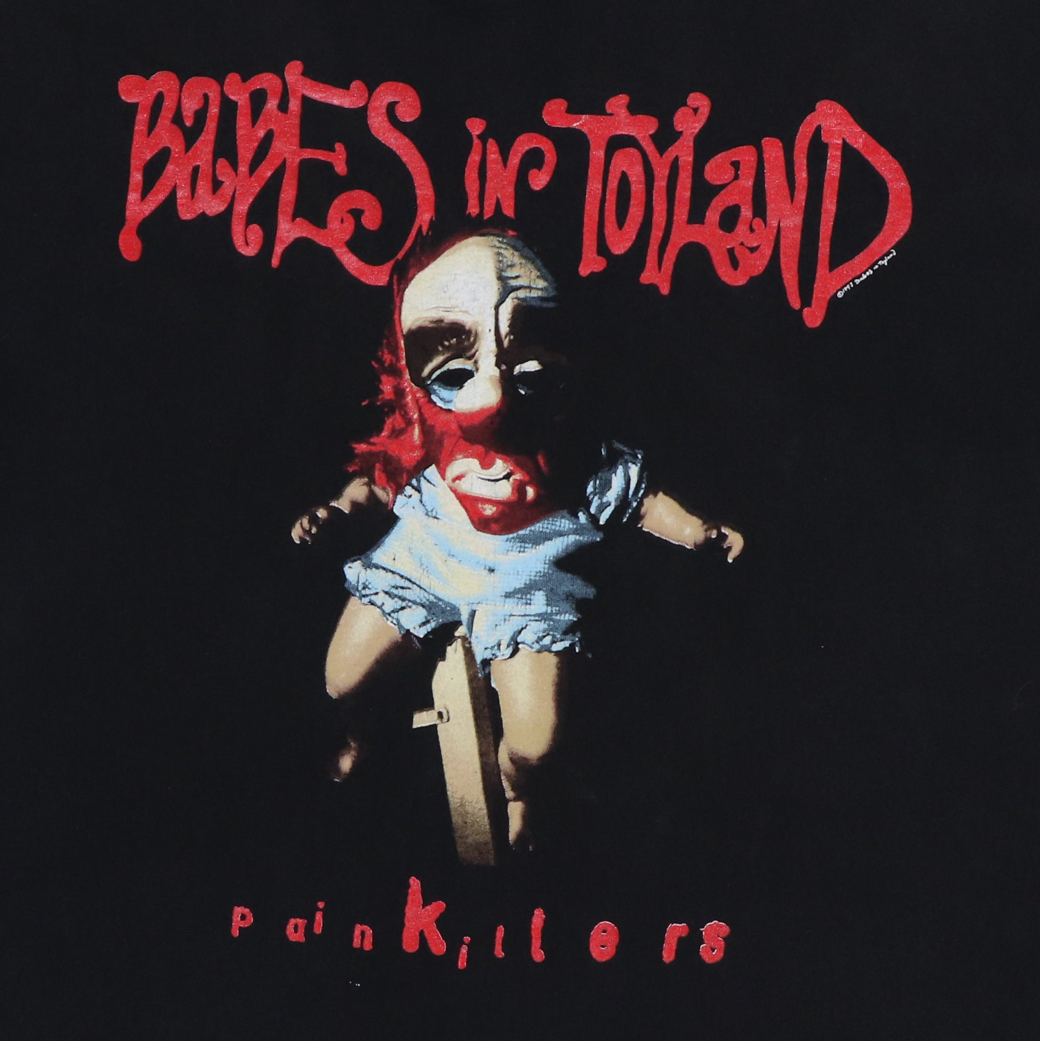 1993 Babes In Toyland Painkillers Tour Shirt | Authentic Vintage