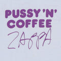 1984 Frank Zappa Pussy 'N' Coffee Tour Shirt