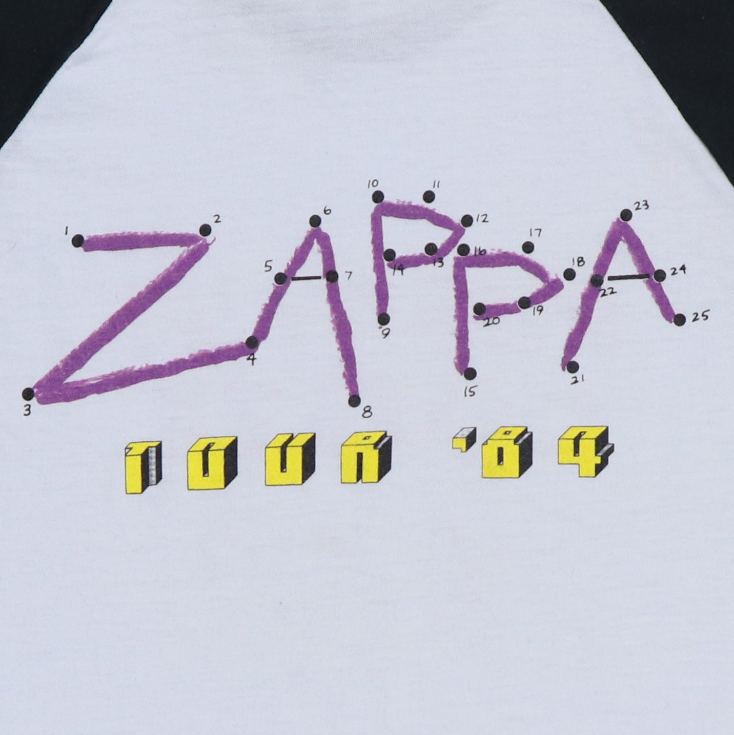 1984 Frank Zappa Pussy 'N' Coffee Tour Shirt