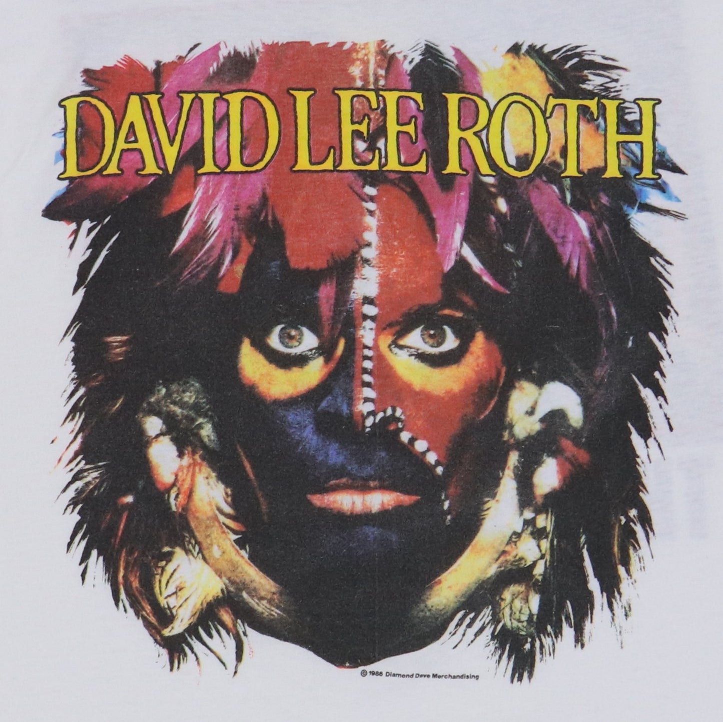 1986 David Lee Roth World Tour Shirt