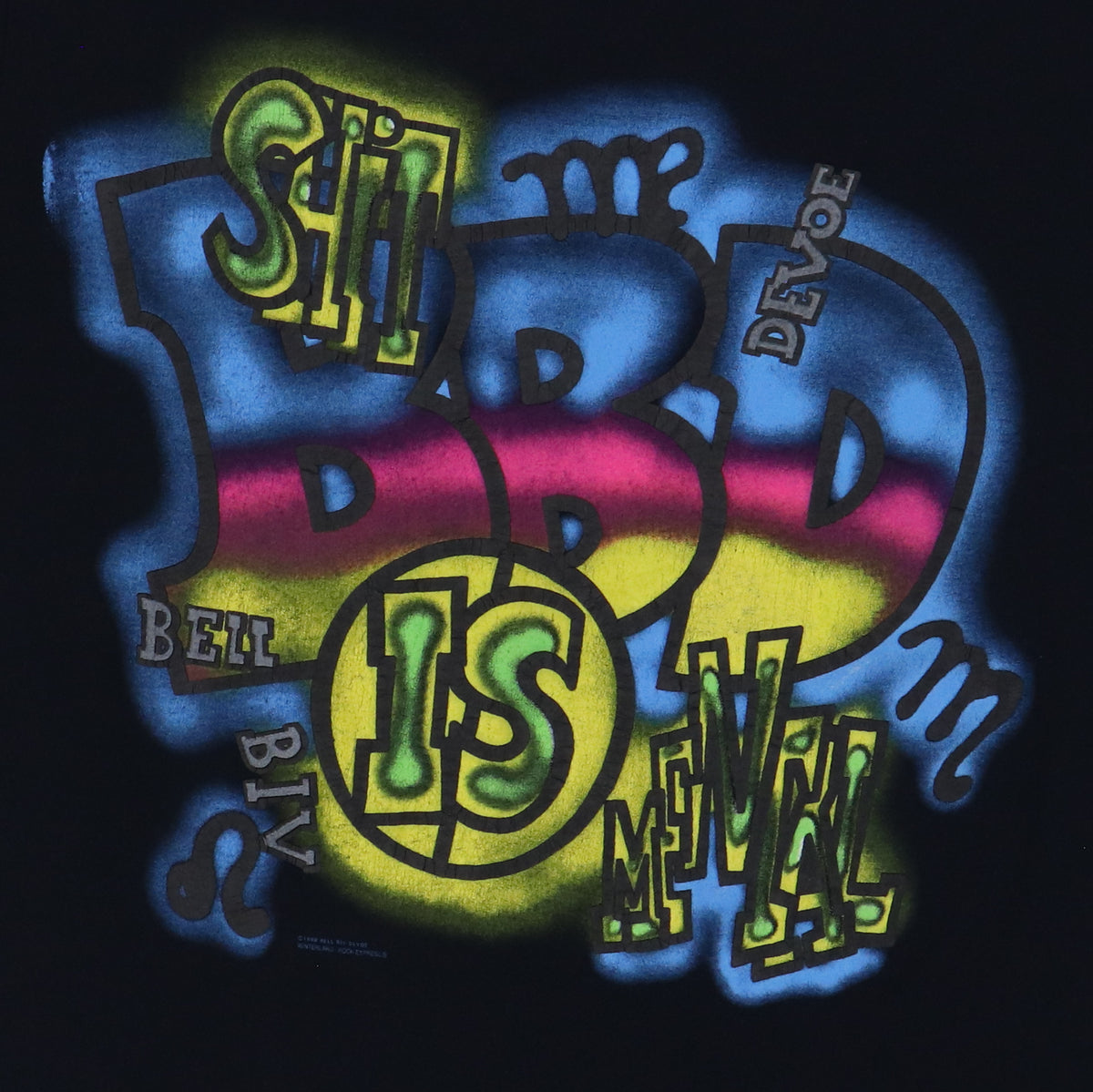 1990 Bell Biv Devoe Shit Is Mental Tour Shirt | Authentic Vintage 