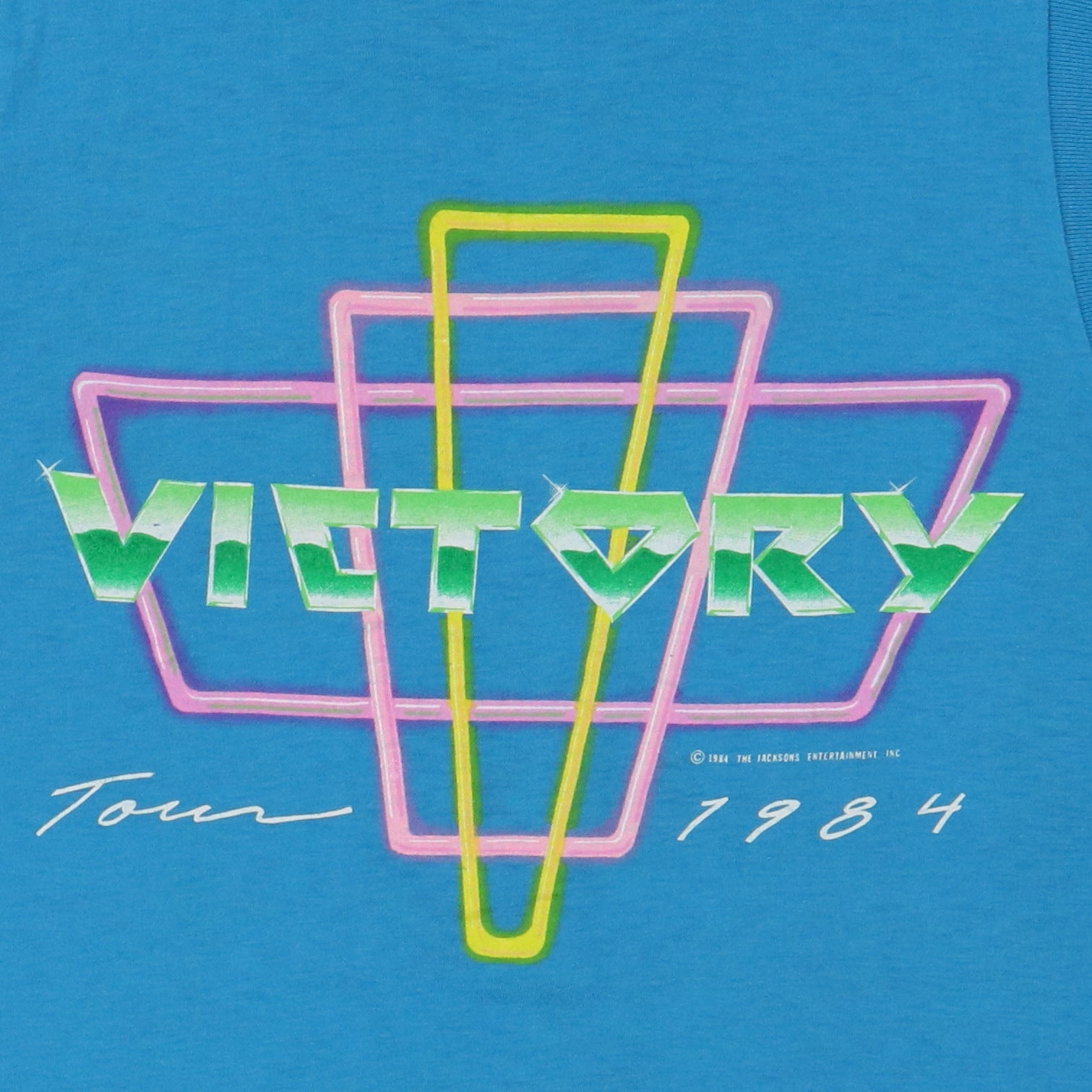 1984 Michael Jackson Victory Tour Sleeveless Shirt | Vintage Tee