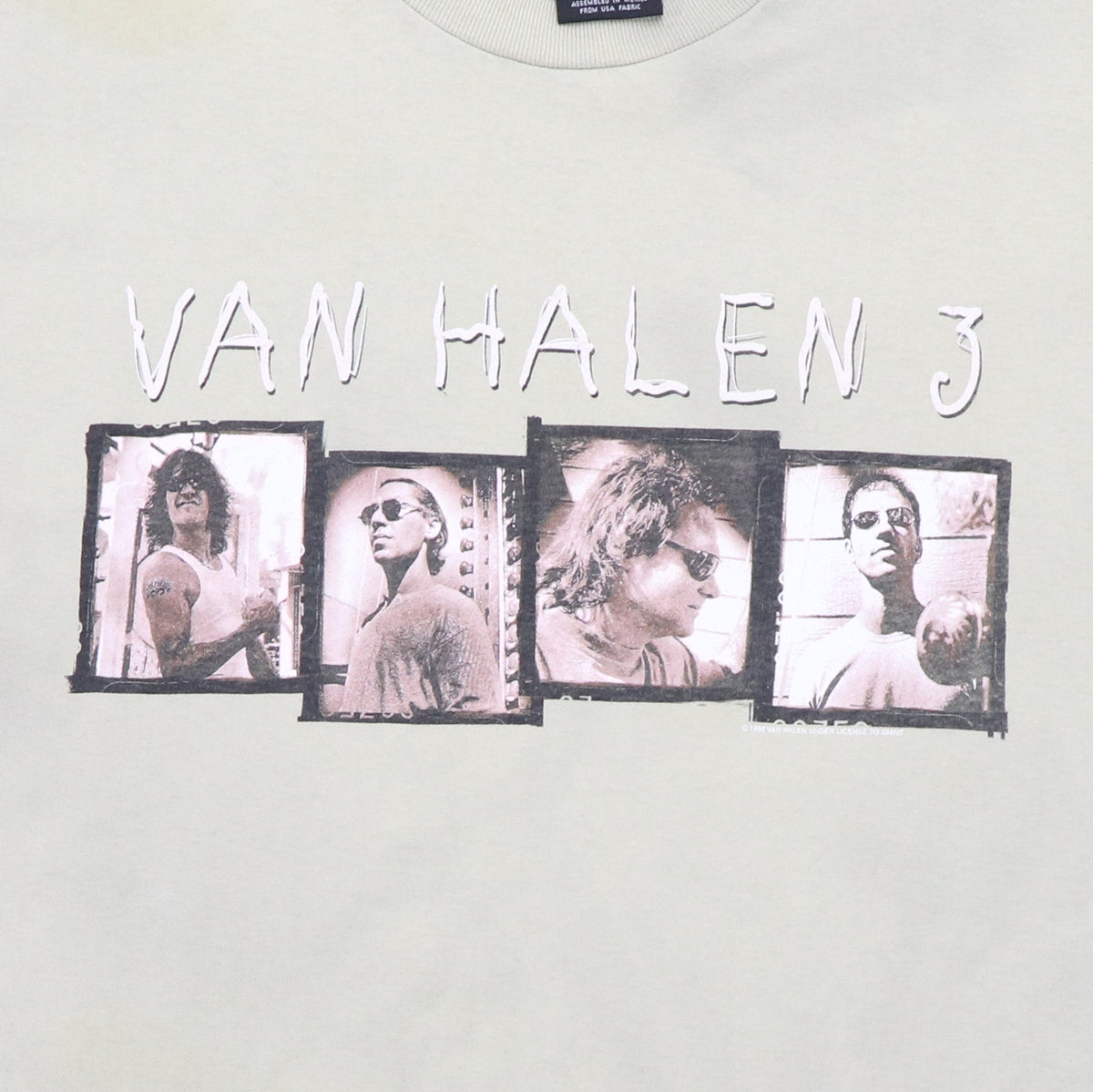 1998 Van Halen Tour Shirt | Authentic Vintage Tee – WyCo Vintage