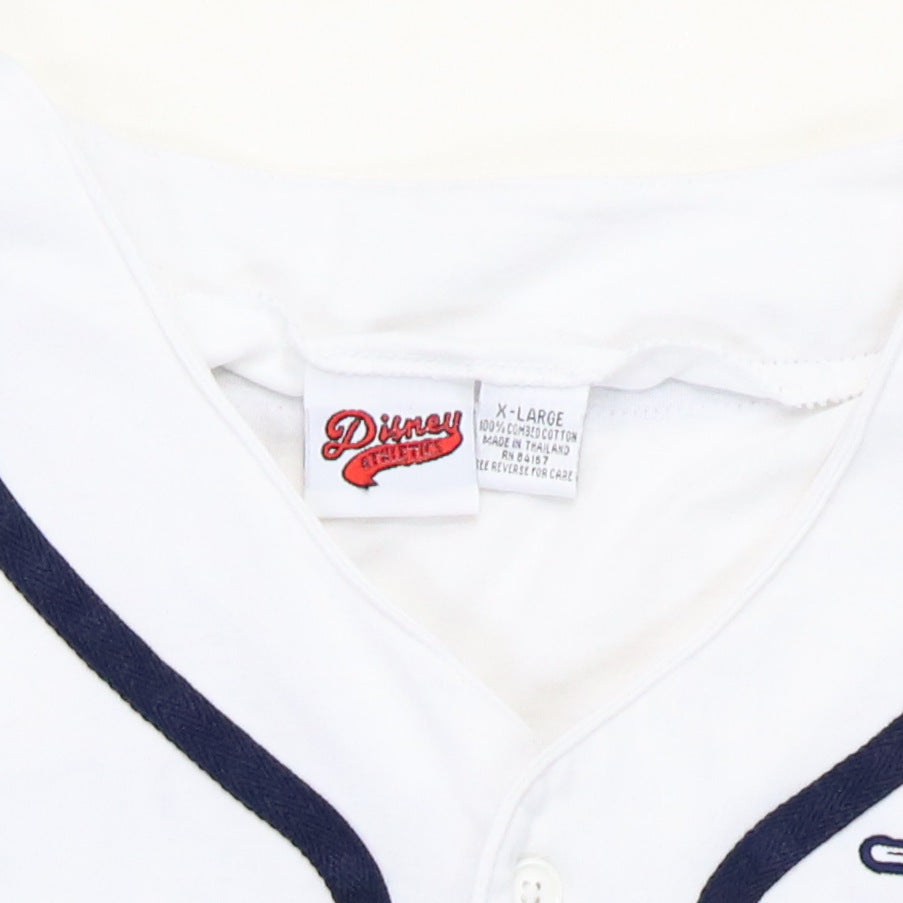 1990s Mickey Mouse Baseball Jersey Shirt