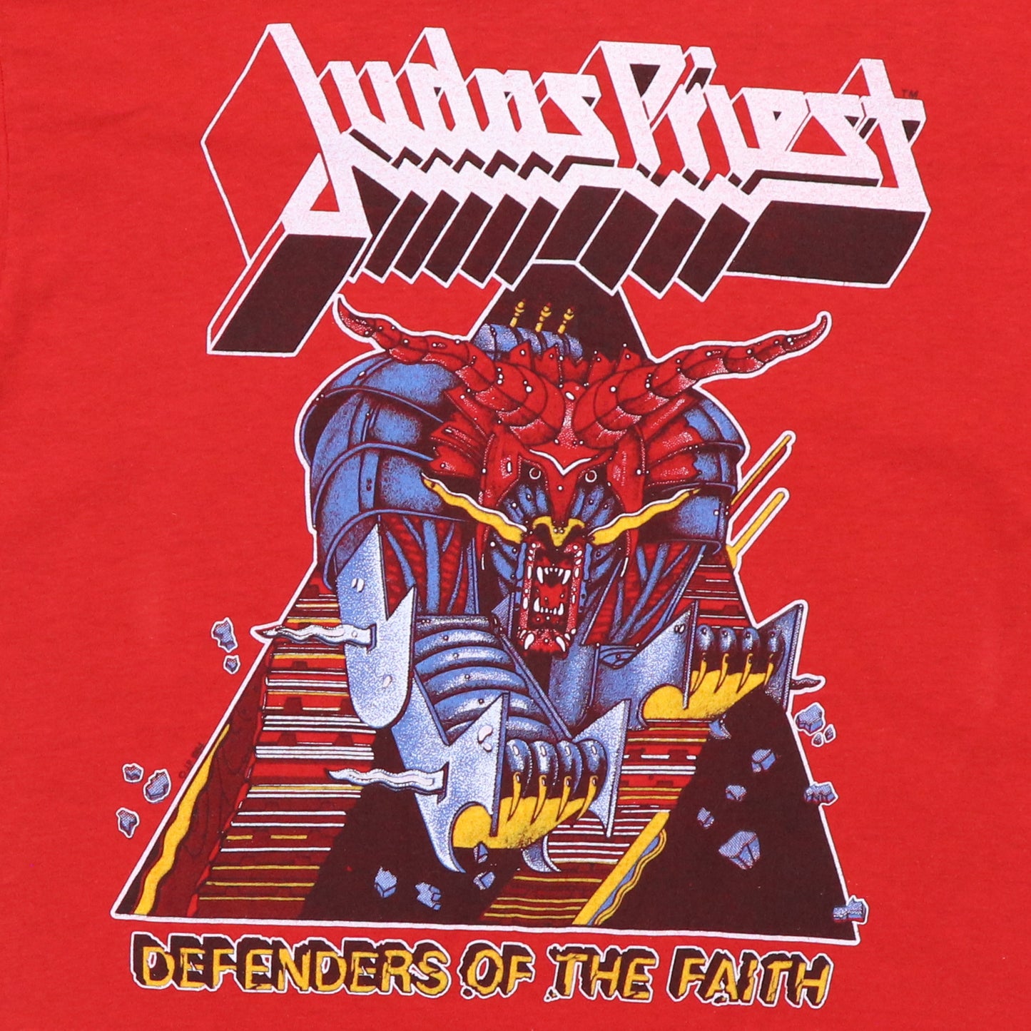 1984 Judas Priest Defenders Of The Faith Long Sleeve Tour Shirt
