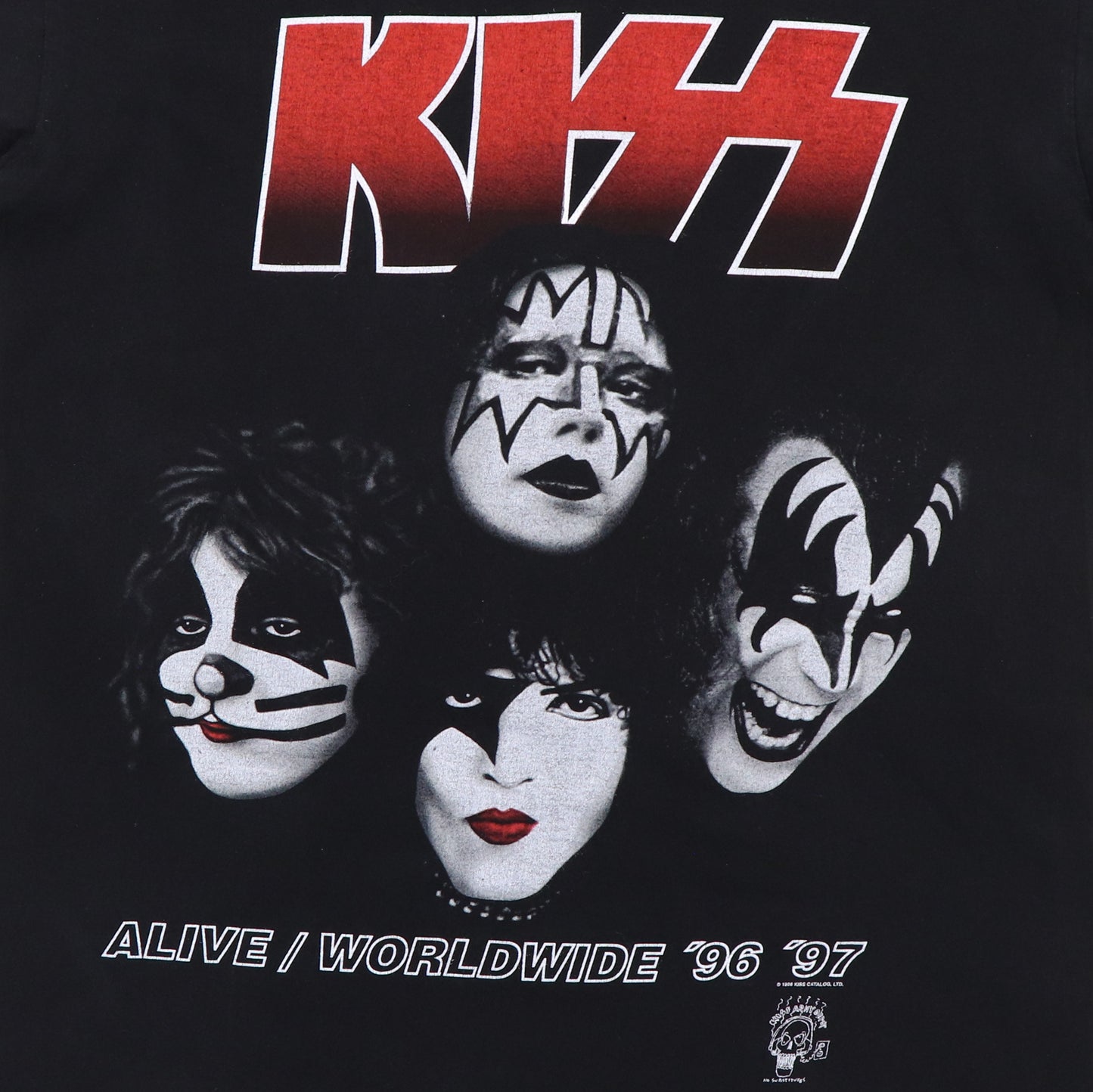 1996 Kiss Alive Worldwide Tour Shirt