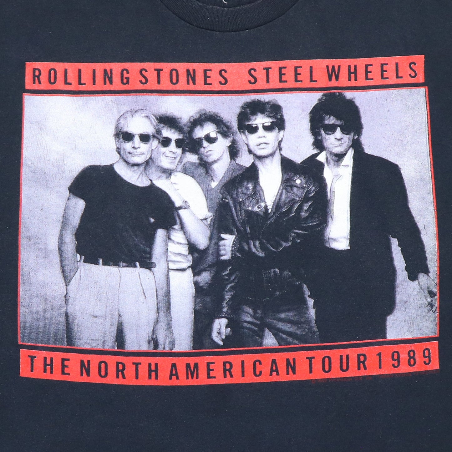 1989 Rolling Stones Steel Wheels Tour Shirt
