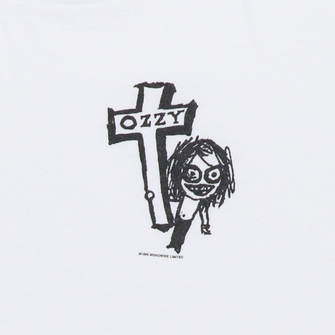 1995 Ozzy Osbourne Ozzfest Crew Tour Shirt
