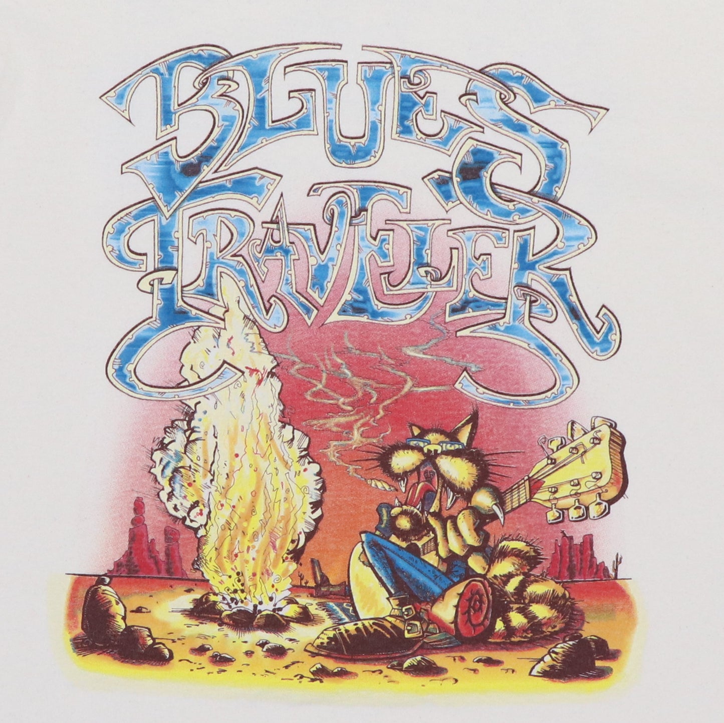 1997 Blues Traveler Straight On Till Morning Tour Shirt