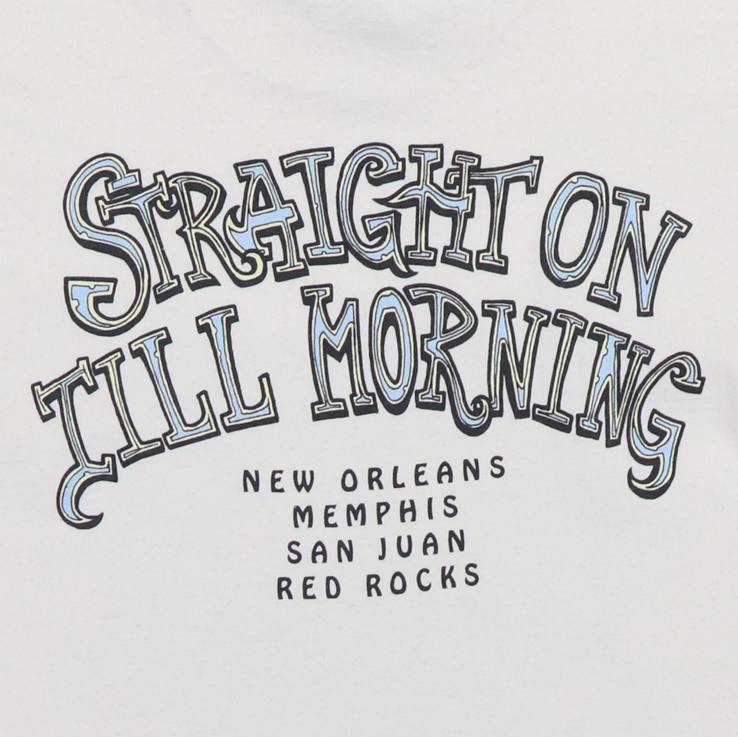 1997 Blues Traveler Straight On Till Morning Tour Shirt