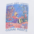 1994 Save Our Coral Reefs Ocean Fish Shirt