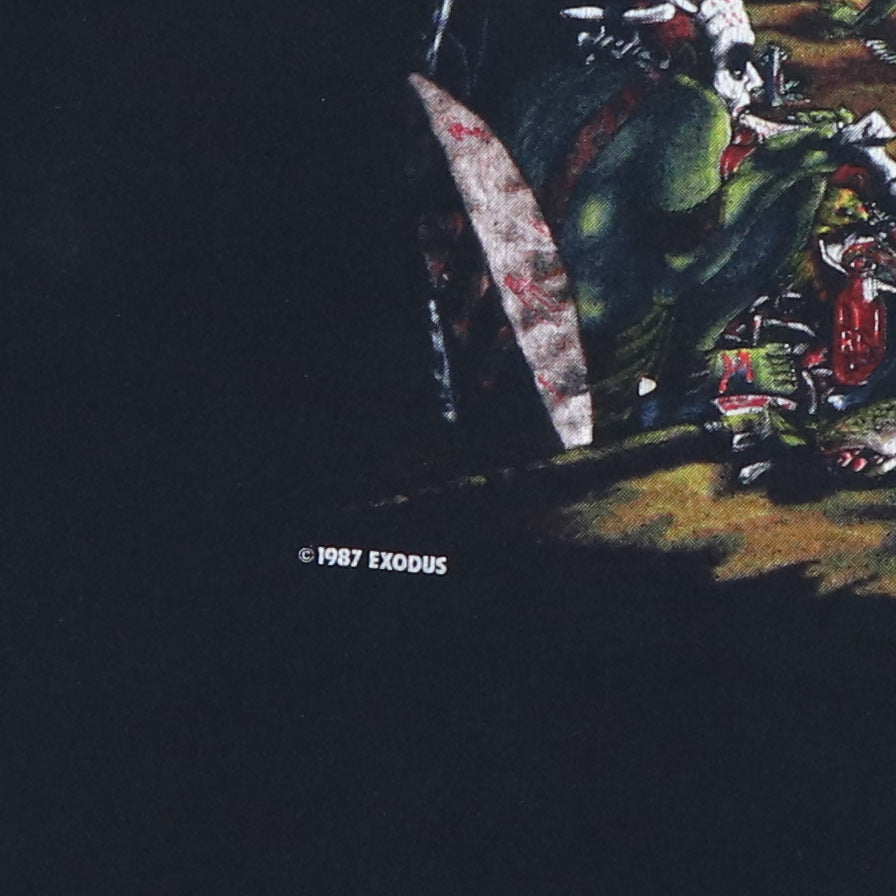 1987 Exodus Meat Party Tour Shirt