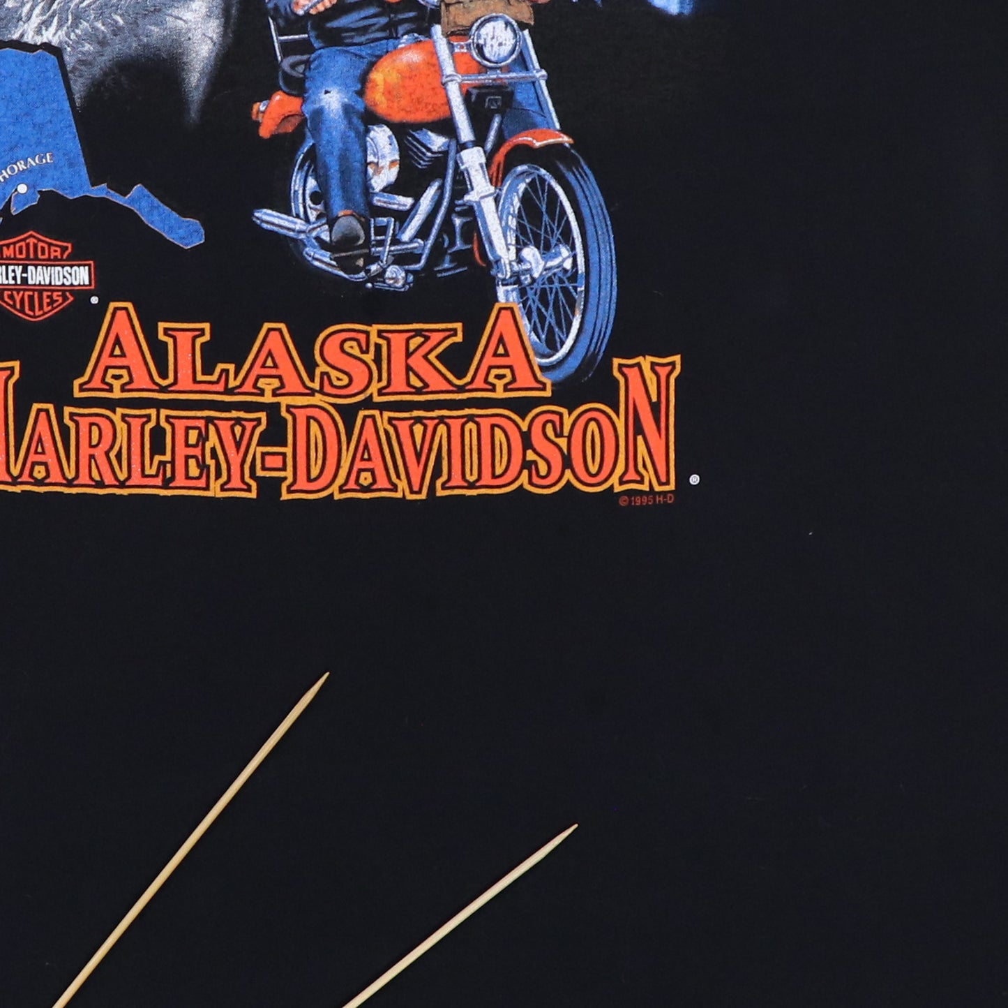 1995 Harley Davidson Anchorage Alaska Shirt