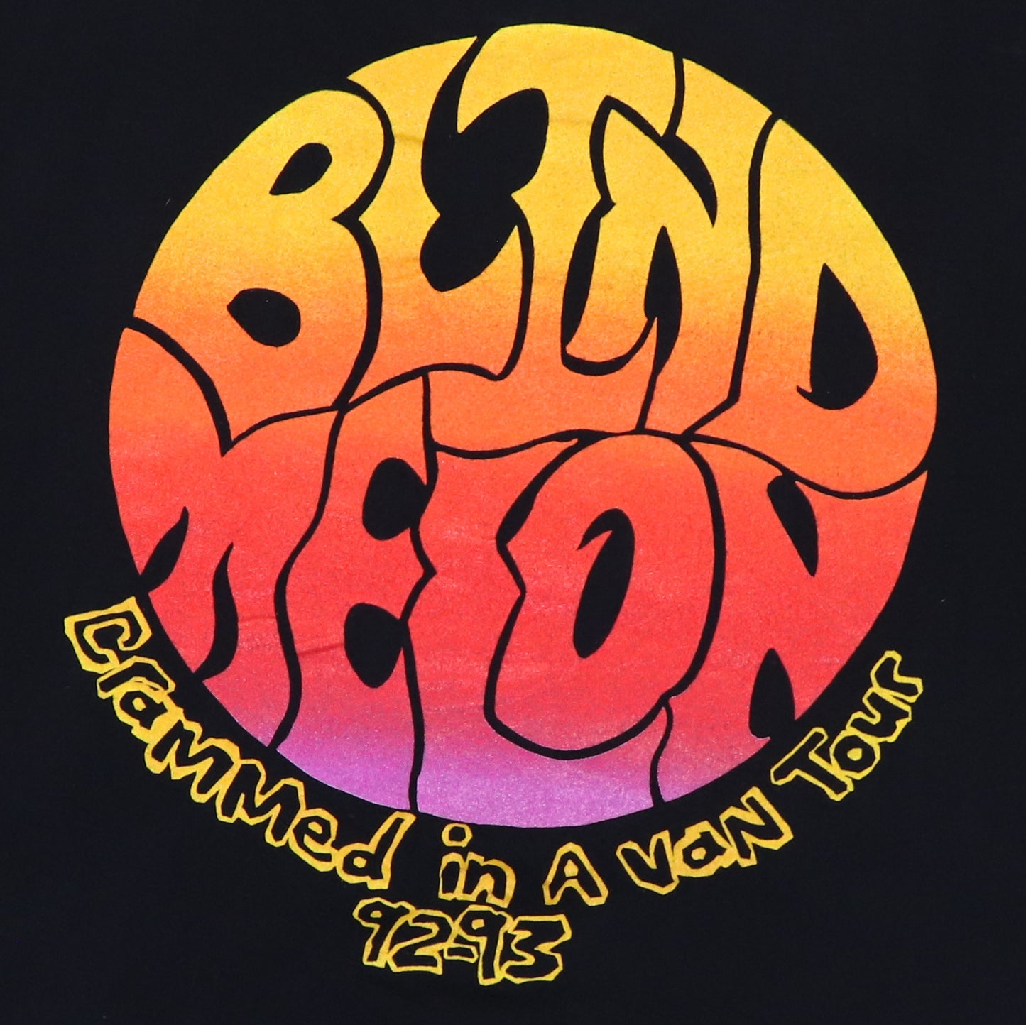 1992 Blind Melon Crammed In A Van Tour Shirt