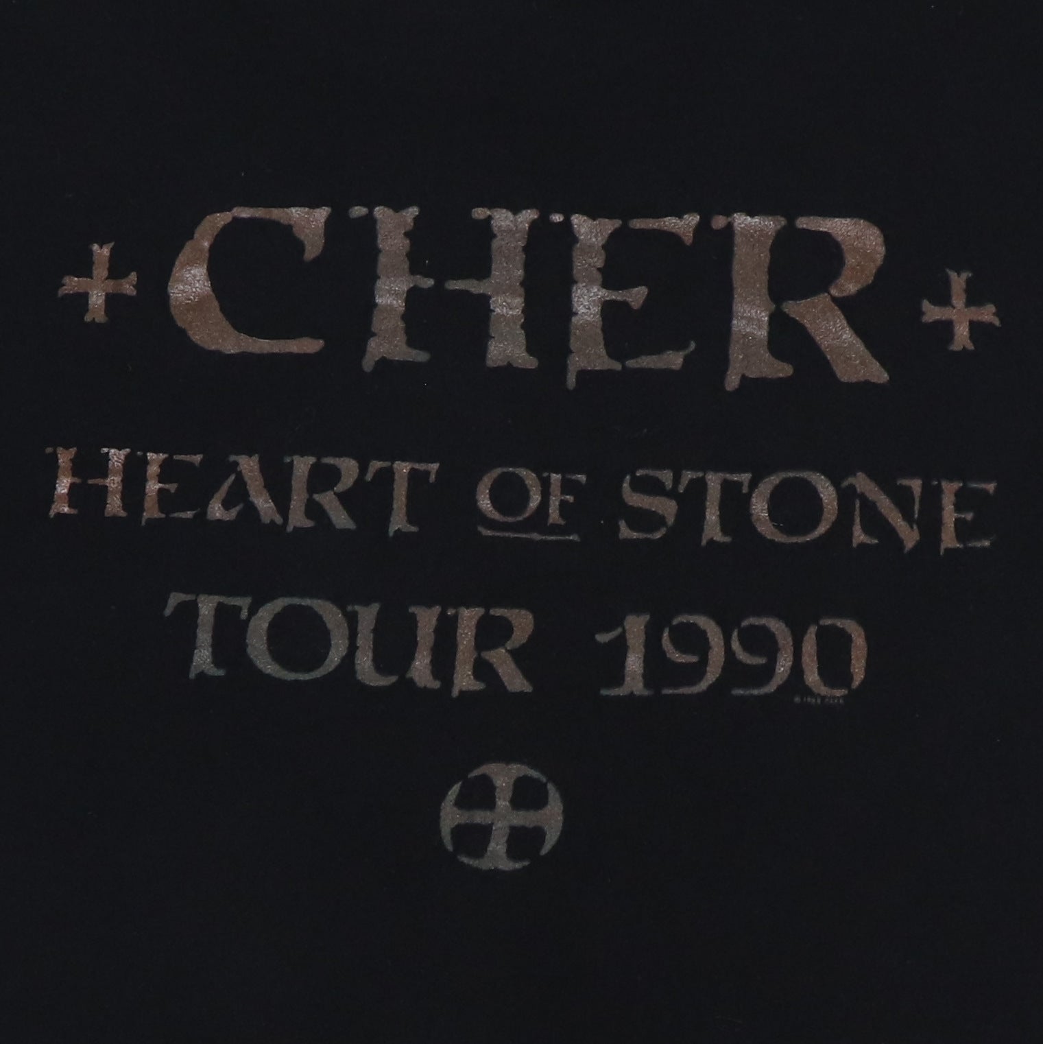 Original vintage 1990 Cher Heart Of Stone Tour Shirt | WyCo