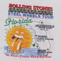 1989 Rolling Stones Steel Wheels Florida Tour Shirt