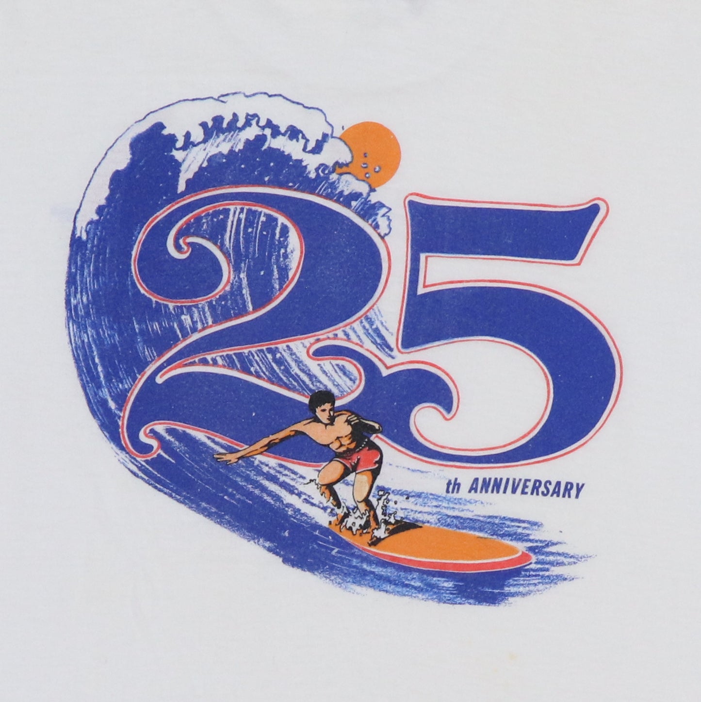 1986 Beach Boys 25th Anniversary Shirt