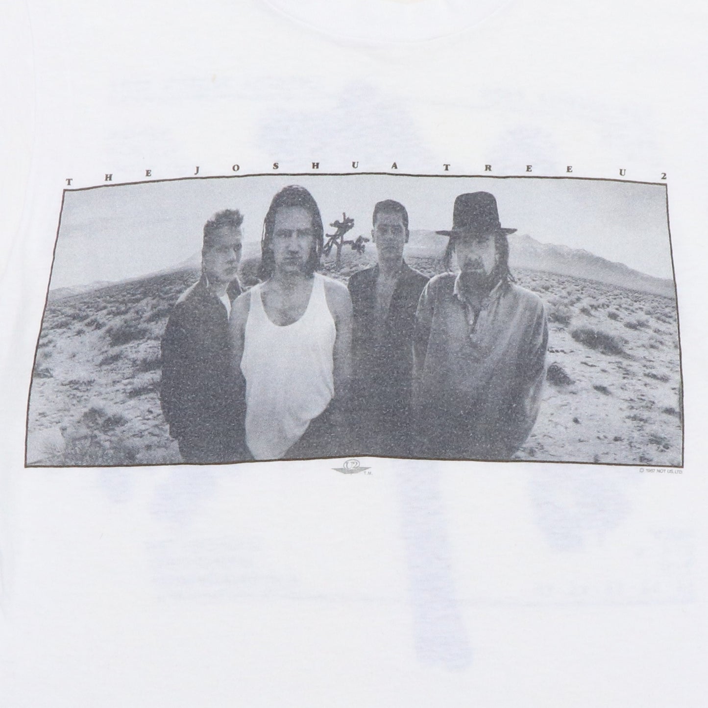 1987 U2 Joshua Tree Tour Shirt