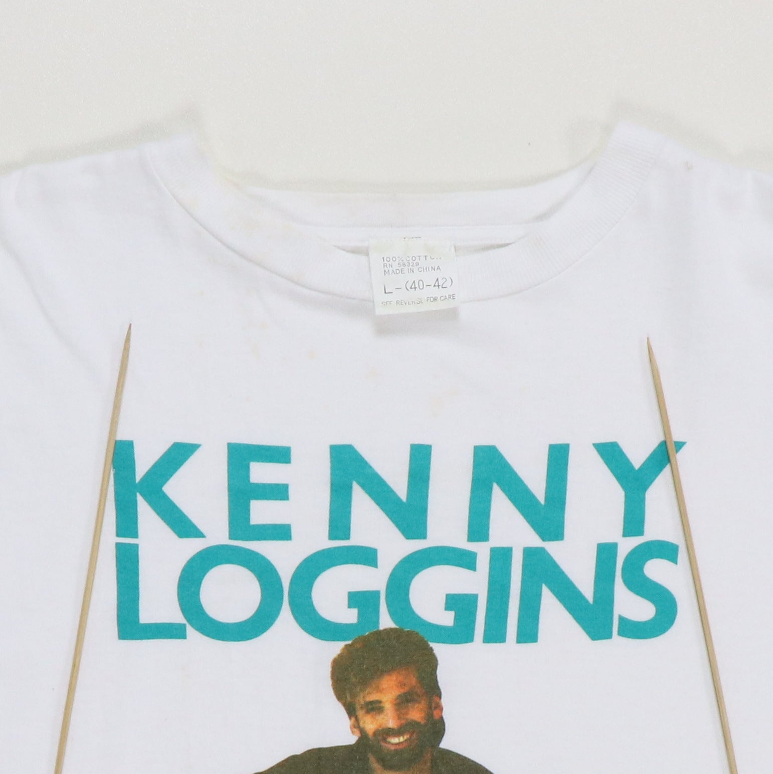 Original vintage 1988 Kenny Loggins Back To Avalon Tour Shirt