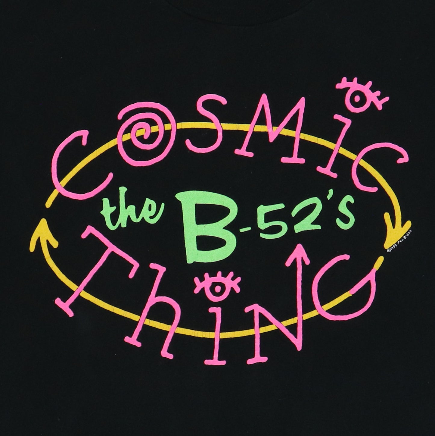 1989 B-52's Cosmic Thing Tour Shirt
