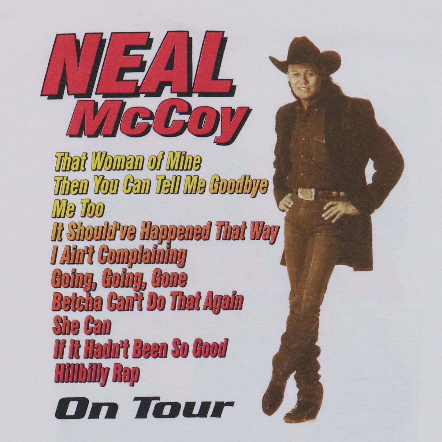 1996 Neal McCoy Tour Shirt