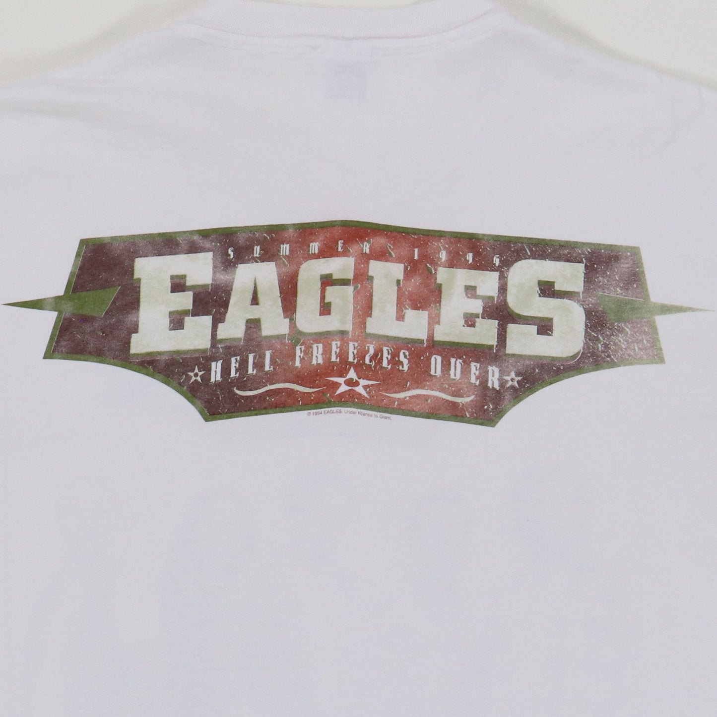1994 Eagles Hell Freezes Over Tour Shirt