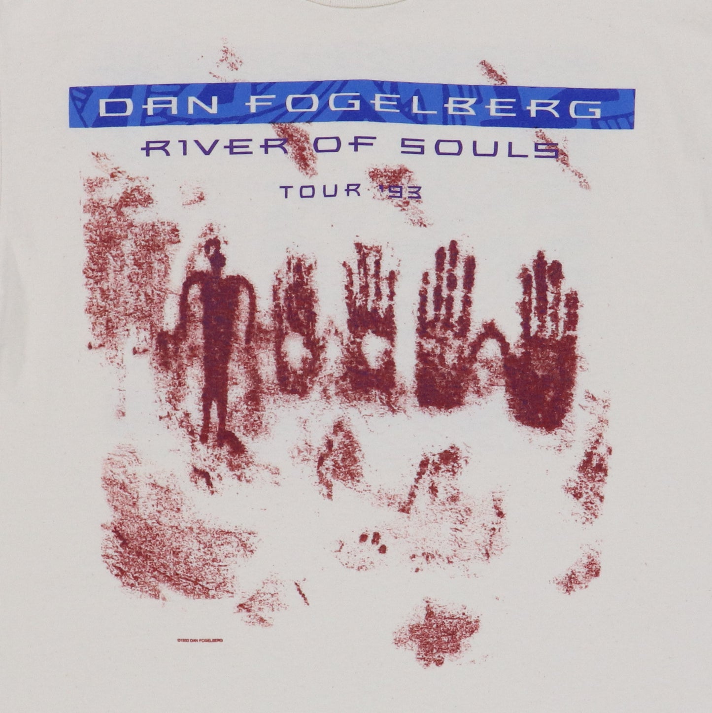 1993 Dan Fogelberg River Of Souls Tour Shirt