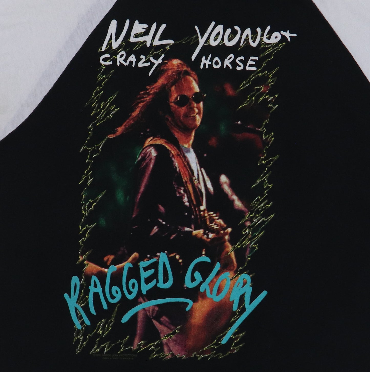 1991 Neil Young Crazy Horse Tour Jersey Shirt