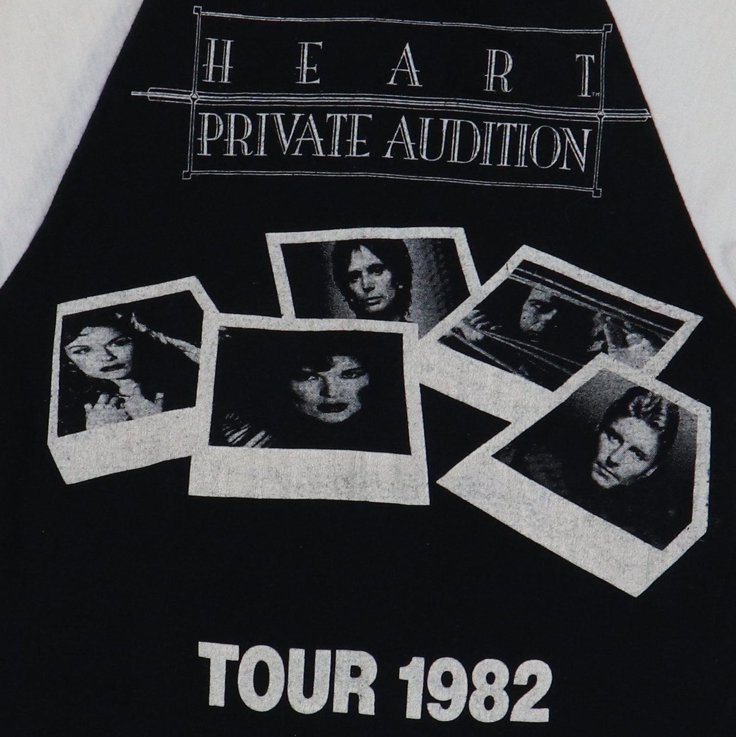 1982 Heart Private Audition Tour Jersey Shirt