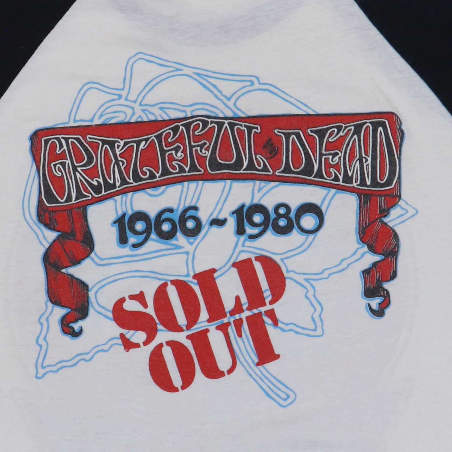 1980 Grateful Dead Sold Out Concert Jersey Shirt | Authentic