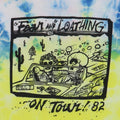 1982 Grateful Dead Fear And Loathing Tour Tie Dye Shirt