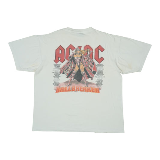 1996 ACDC Ballbreaker Tour Shirt Back