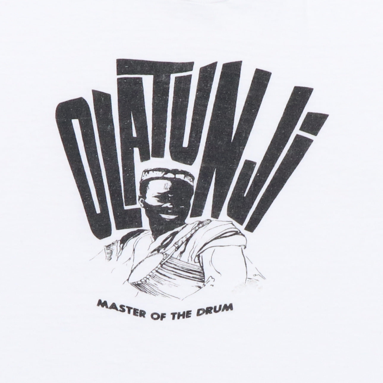 1970s Babatunde Olatunji Master Of The Drum Shirt