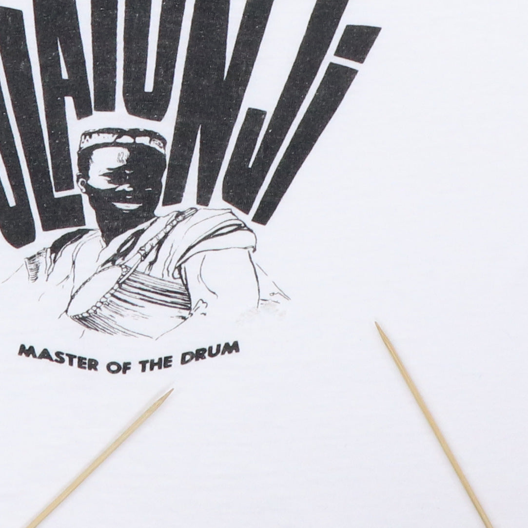 1970s Babatunde Olatunji Master Of The Drum Shirt