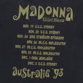 1993 Madonna Girlie Show Australia Tour Shirt