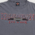 1992 Harley Davidson Live To Ride Shirt