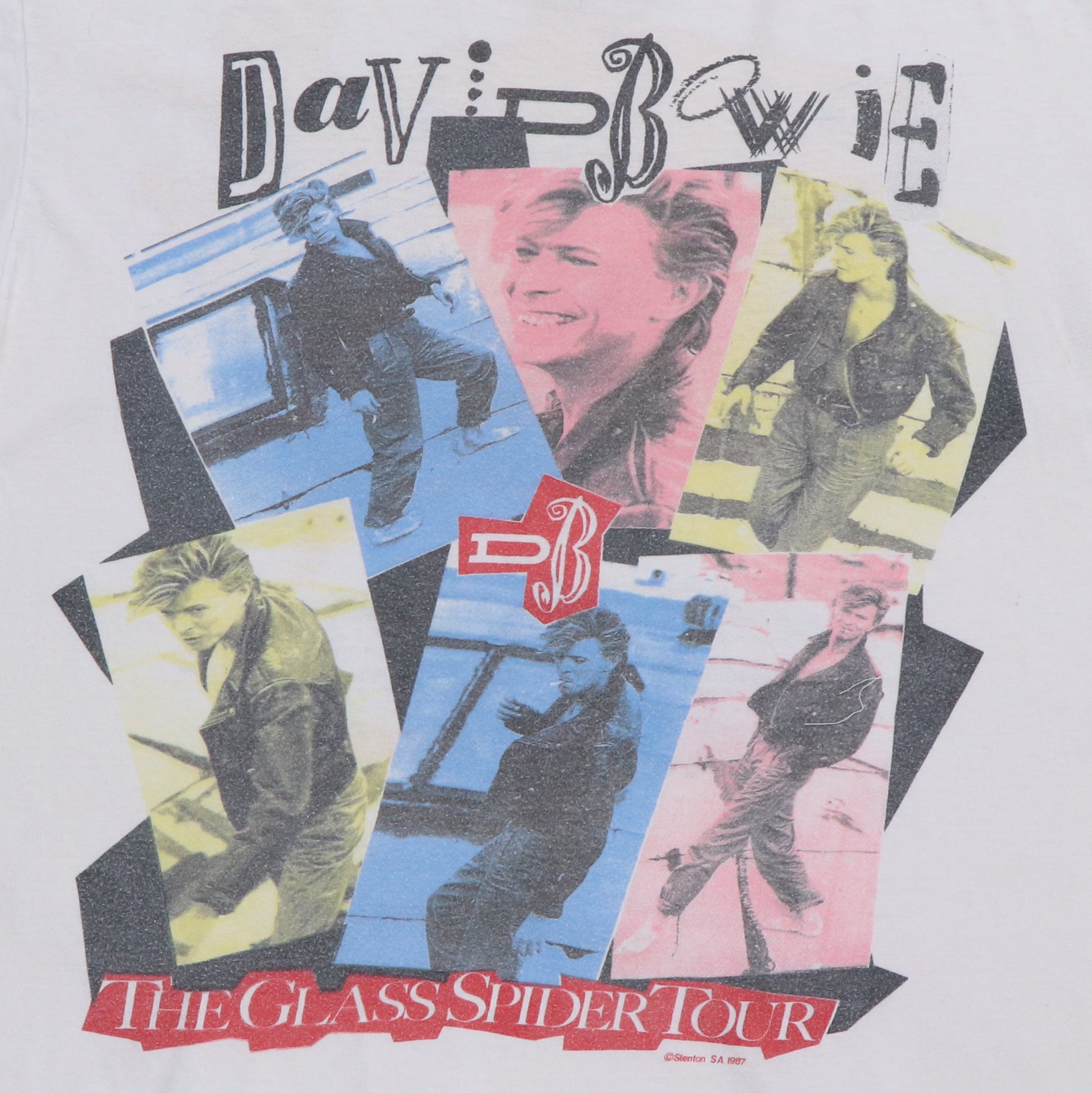1987 David Bowie Glass Spider Tour Shirt | Authentic Vintage Tee