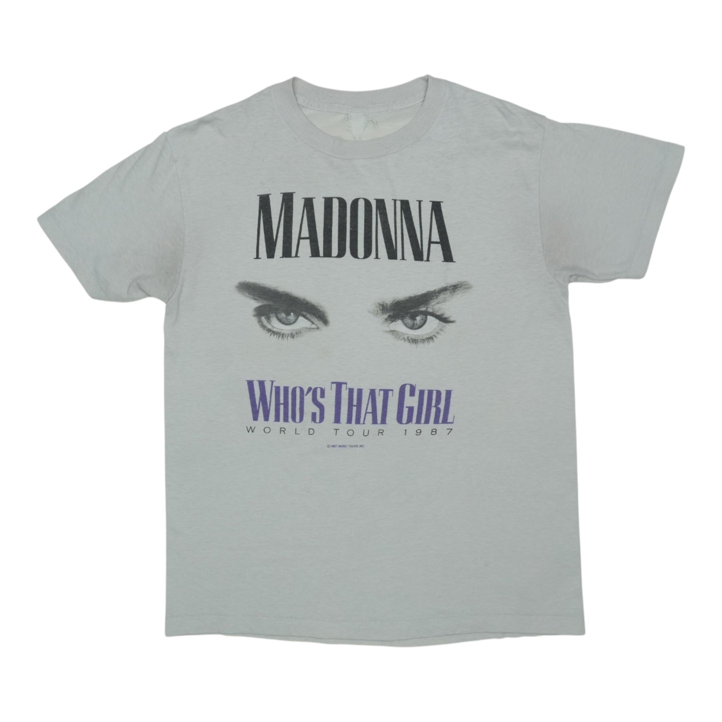 1987 Madonna Who's That Girl Shirt