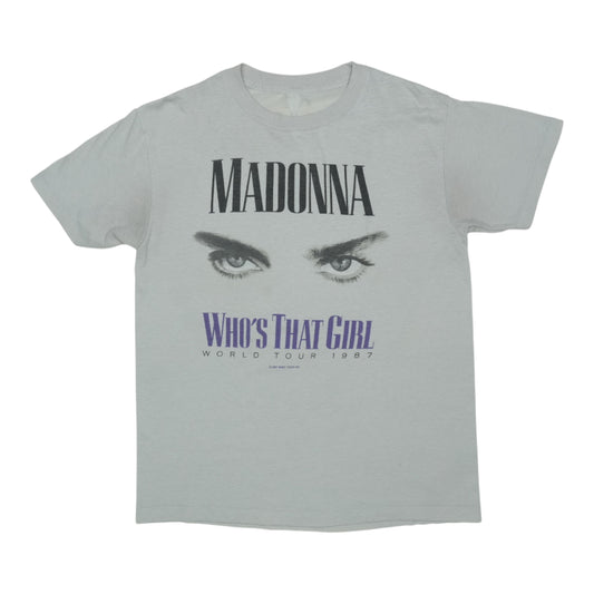 1987 Madonna Who's That Girl Shirt