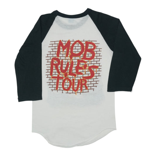 1981 Black Sabbath Mob Rules Tour Jersey Shirt