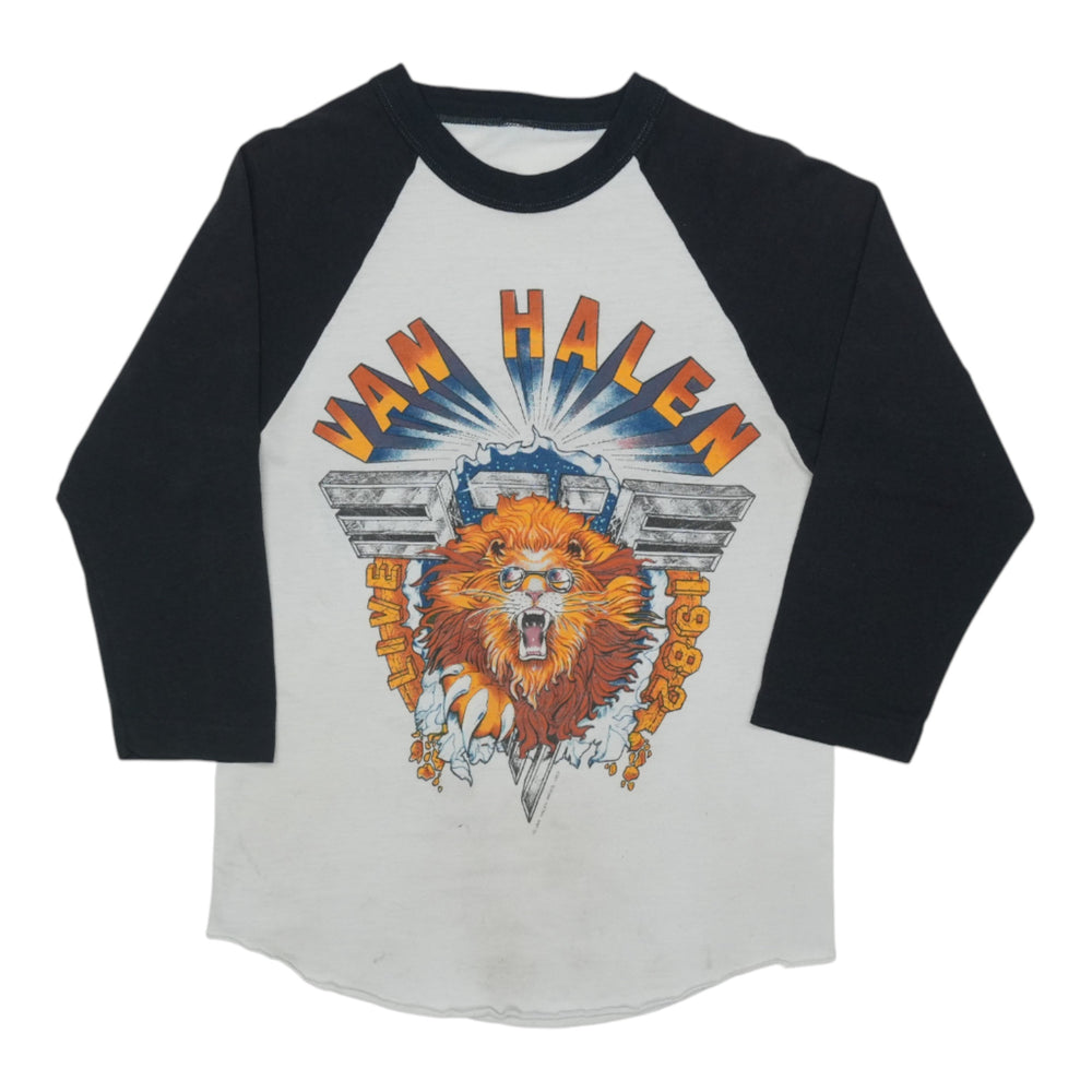 1982 Van Halen Tour Jersey Shirt