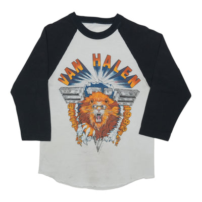 1982 Van Halen Tour Jersey Shirt