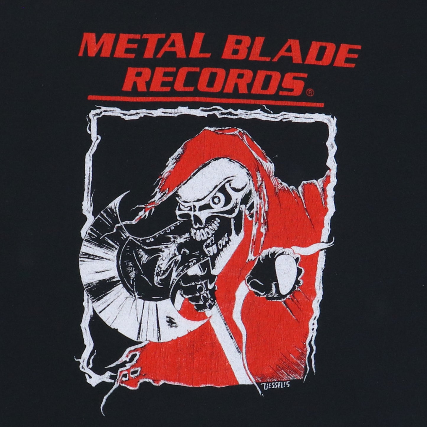 1980s Metal Blade Records Promo Shirt